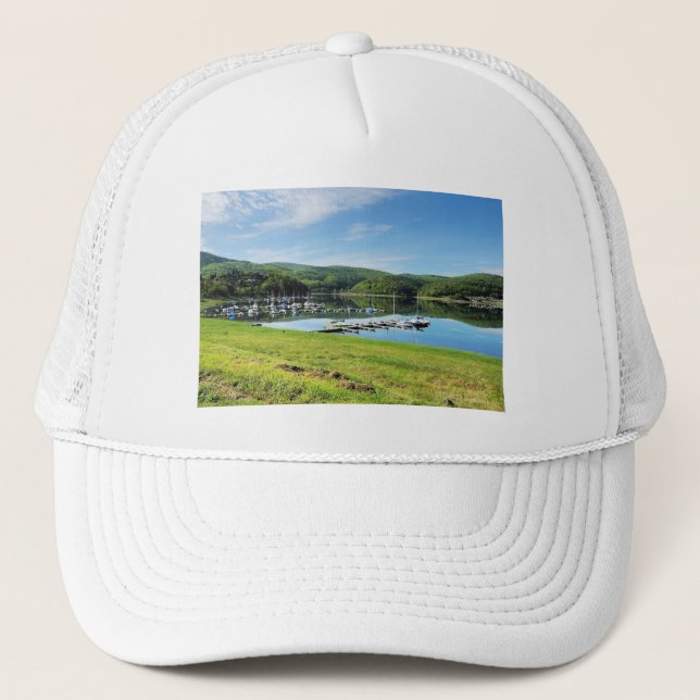 Edersee Bucht bei Scheid Trucker Hat (Front)
