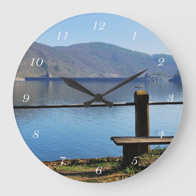 Edersee dam large clock (Front)