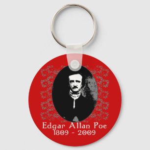 Edgar Allan Poe 1809-2009 Anniversary T shirt Keychain