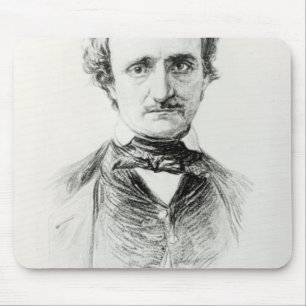 Edgar Allan Poe  1907 Mouse Pad