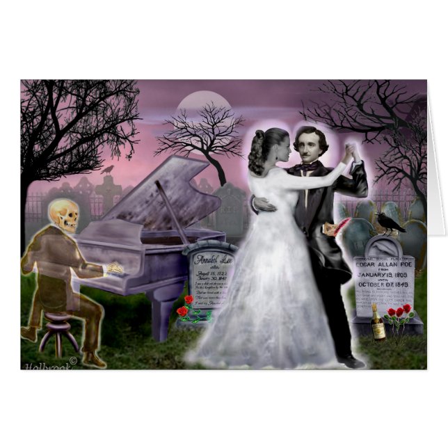 Edgar Allan Poe and Annabel Lee Eternally (Front Horizontal)