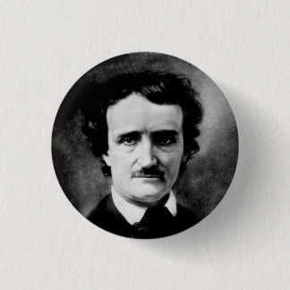 Edgar Allan Poe button