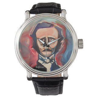 Edgar Allan Poe by Mark Redfield Oversized Watch