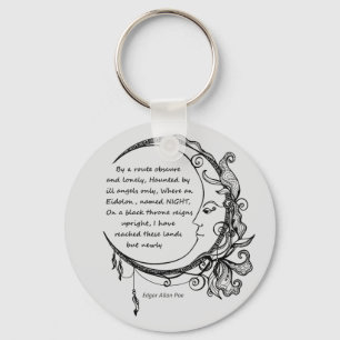  Edgar Allan Poe Dreamland Dream Poem  Keychain