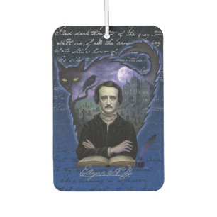 Edgar Allan Poe Gothic Air Freshener