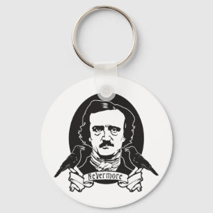 Edgar Allan Poe Keychain