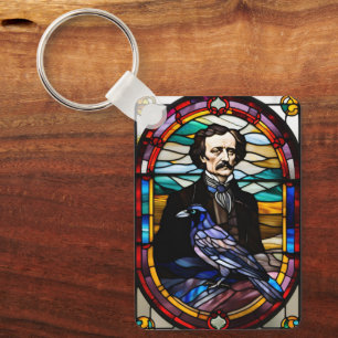 Edgar Allan Poe Keychain