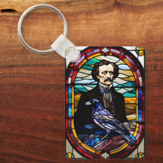 Edgar Allan Poe Keychain