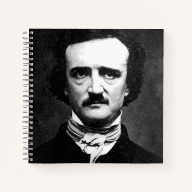 Edgar Allan Poe Portrait Notebook (Front)