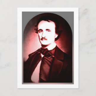 Edgar Allan Poe post card one