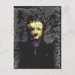 Edgar Allan Poe Postcard