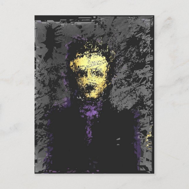 Edgar Allan Poe Postcard (Front)