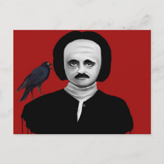 edgar allan poe postcard