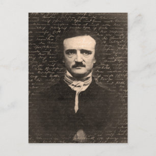 Edgar Allan Poe Postcard