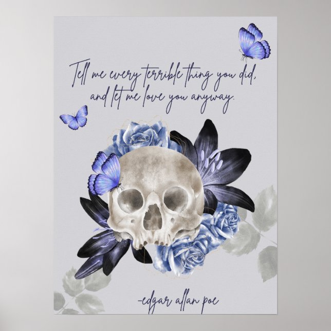 Edgar Allan Poe Poster (Front)