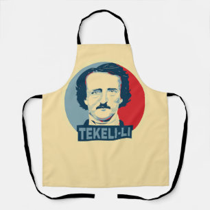 Edgar Allan Poe TEKELI-LI Hope Style Apron