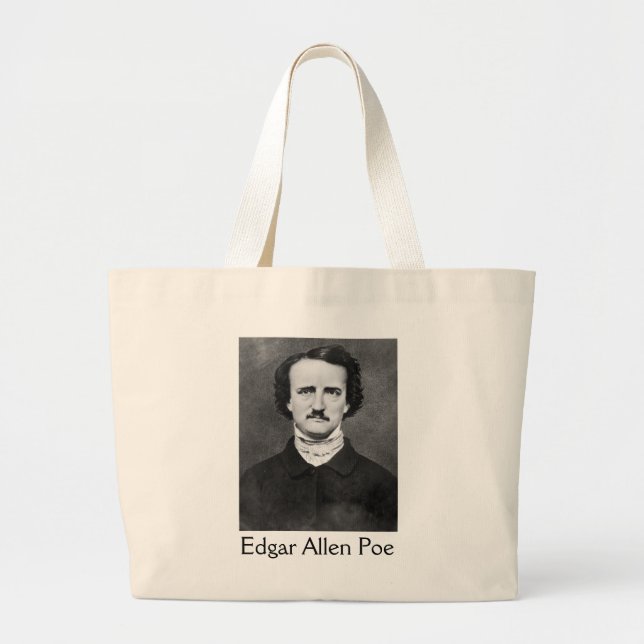 Edgar Allan Poe Tote Bag "Nevermore" (Front)