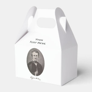 Edgar Allan Poe with Signature Favor Box