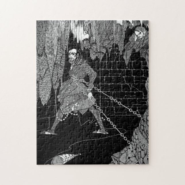 Edgar Allan Poe's Cask of Amontillado Jigsaw Puzzle (Vertical)