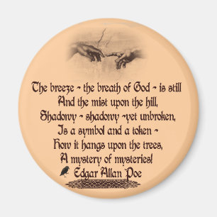 Edgar Allan Poe's Quote Magnet