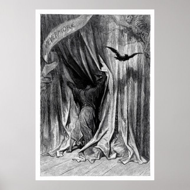 Edgar Allan Poe's Raven - Nevermore Poster (Front)