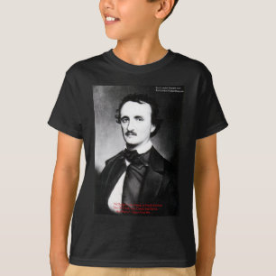 Edgar Allen Poe "Bouts Of Sanity" Quote Gifts Tees