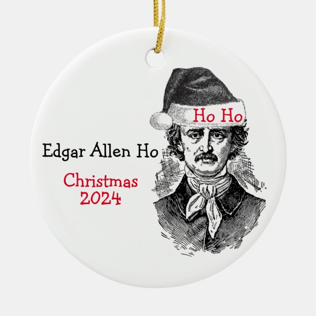Edgar Allen Poe Ornement humoristique (Devant)