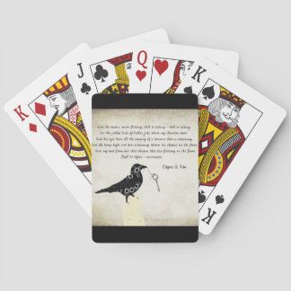 Edgar Allen Poe Playing Cards