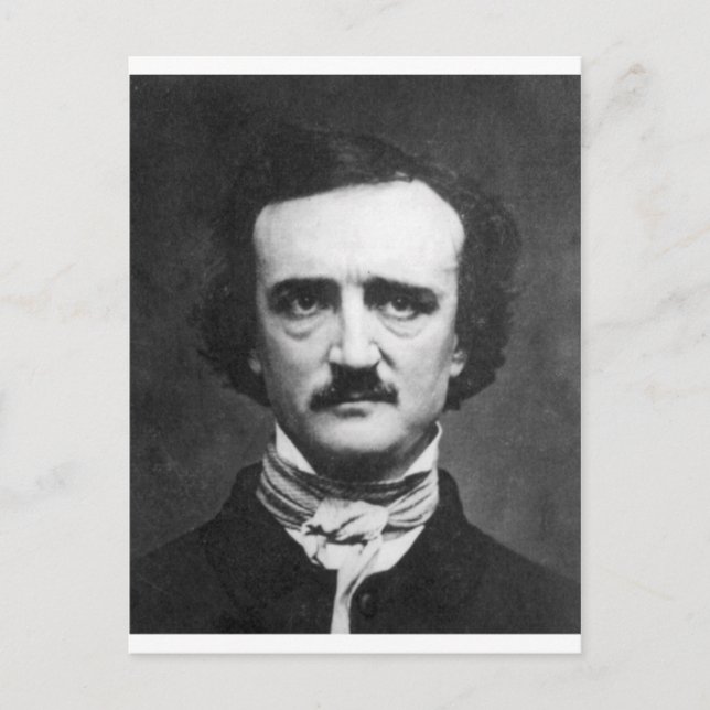 edgar allen poe postcard (Front)