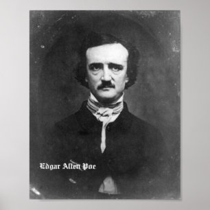 Edgar Allen Poe Poster 10 x 7.5