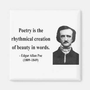 Edgar Allen Poe Quote 5b Magnet