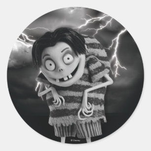 Edgar Classic Round Sticker