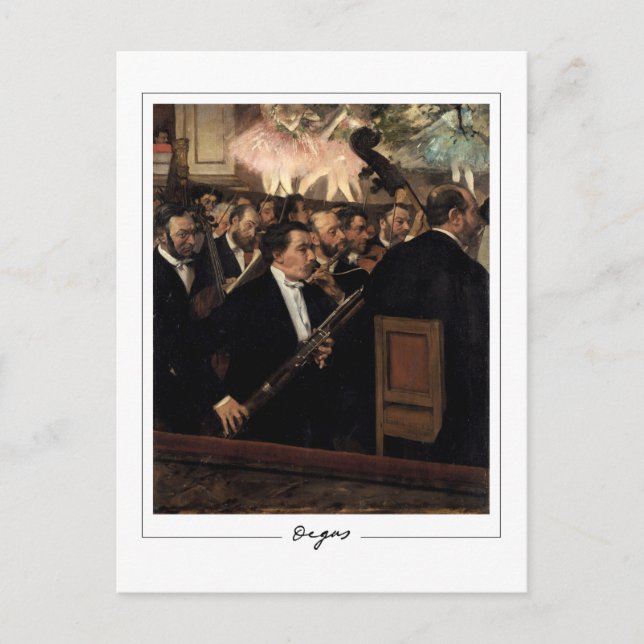 Edgar Degas #12 - Carte postale Art (Devant)