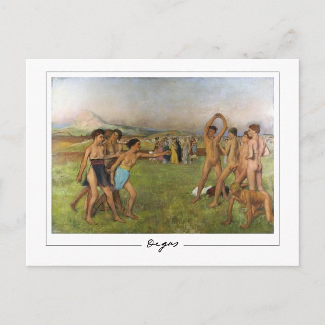 Edgar Degas #139 - Carte postale d'art (Devant)