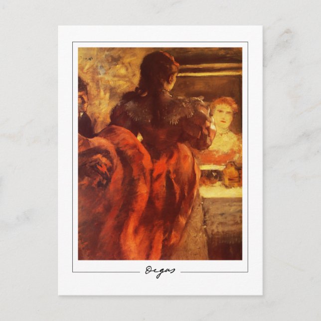 Edgar Degas #399-2 - Fine Art Postcard (Front)