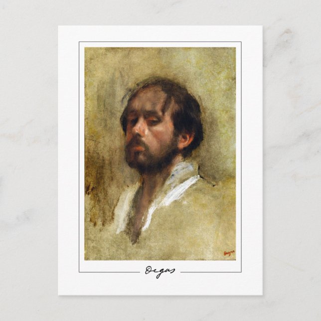 Edgar Degas #411-2 - Fine Art Postcard (Front)