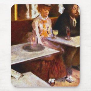 Edgar Degas - Absinthe Drinkers Mouse Pad