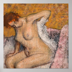 Edgar Degas - After the Bath Poster