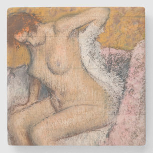 Edgar Degas - After the Bath Stone Coaster