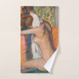 Edgar Degas - Après le bain, une femme essuie le c