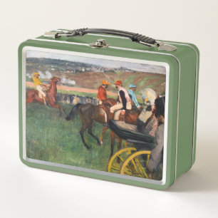 Edgar Degas - At the Races Metal Lunch Box