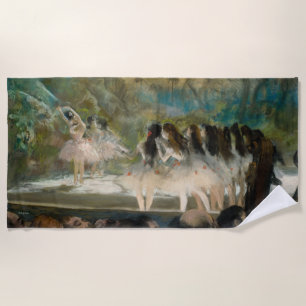 Edgar Degas - Ballet at the Paris Opera Beach Towel