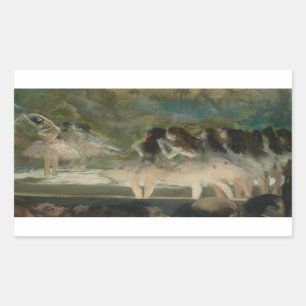 Edgar Degas – Ballet at the Paris Opera Sticker