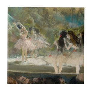 Edgar Degas - Ballet at the Paris Opera Tile
