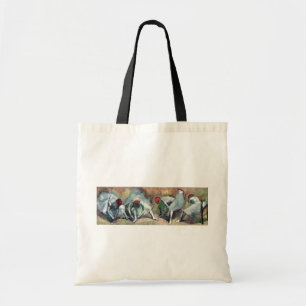 Edgar Degas - Ballet Dancers Tying Shoes Tote Bag
