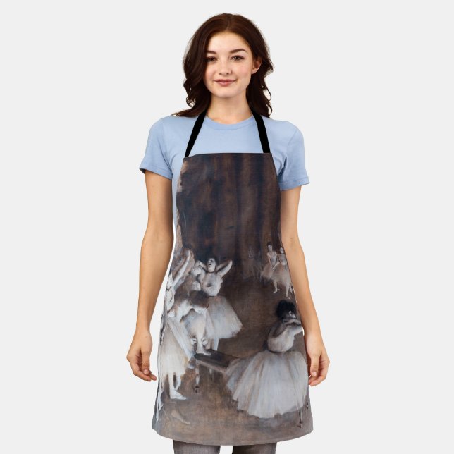 Edgar Degas - Ballet Rehearsal on Stage Apron (Worn)