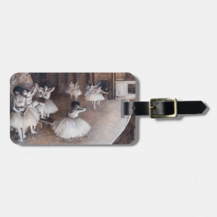 Edgar Degas - Ballet Rehearsal on Stage Luggage Tag