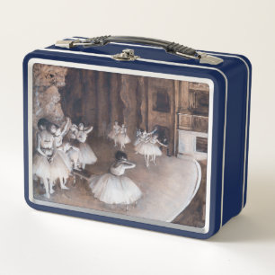 Edgar Degas - Ballet Rehearsal on Stage Metal Lunch Box