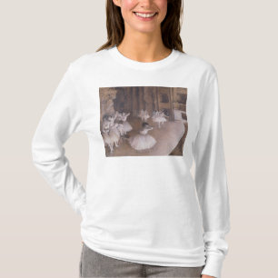 Edgar Degas Ballet Rehearsal on the Stage, 1874 T-Shirt