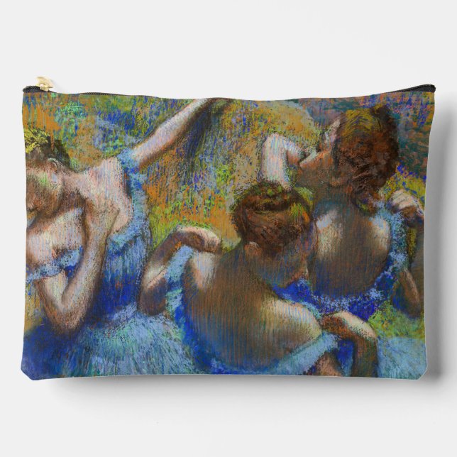 Edgar Degas - Blue Dancers Accessory Pouch (Front)
